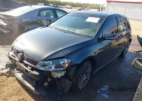 2017 Volkswagen Golf Gti Se 4-Door from USA, damaged, VIN 3VW547AU4HM010847